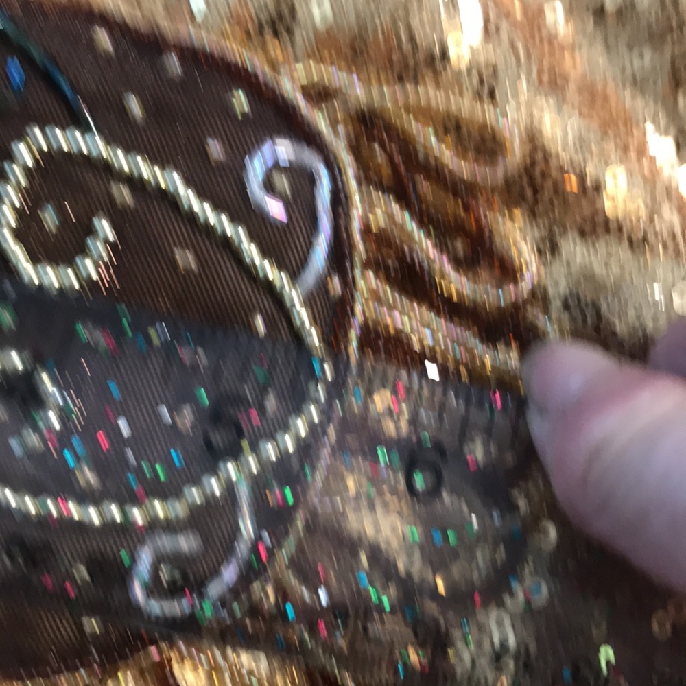 Beaded clutch bag - Picture 4 of 6